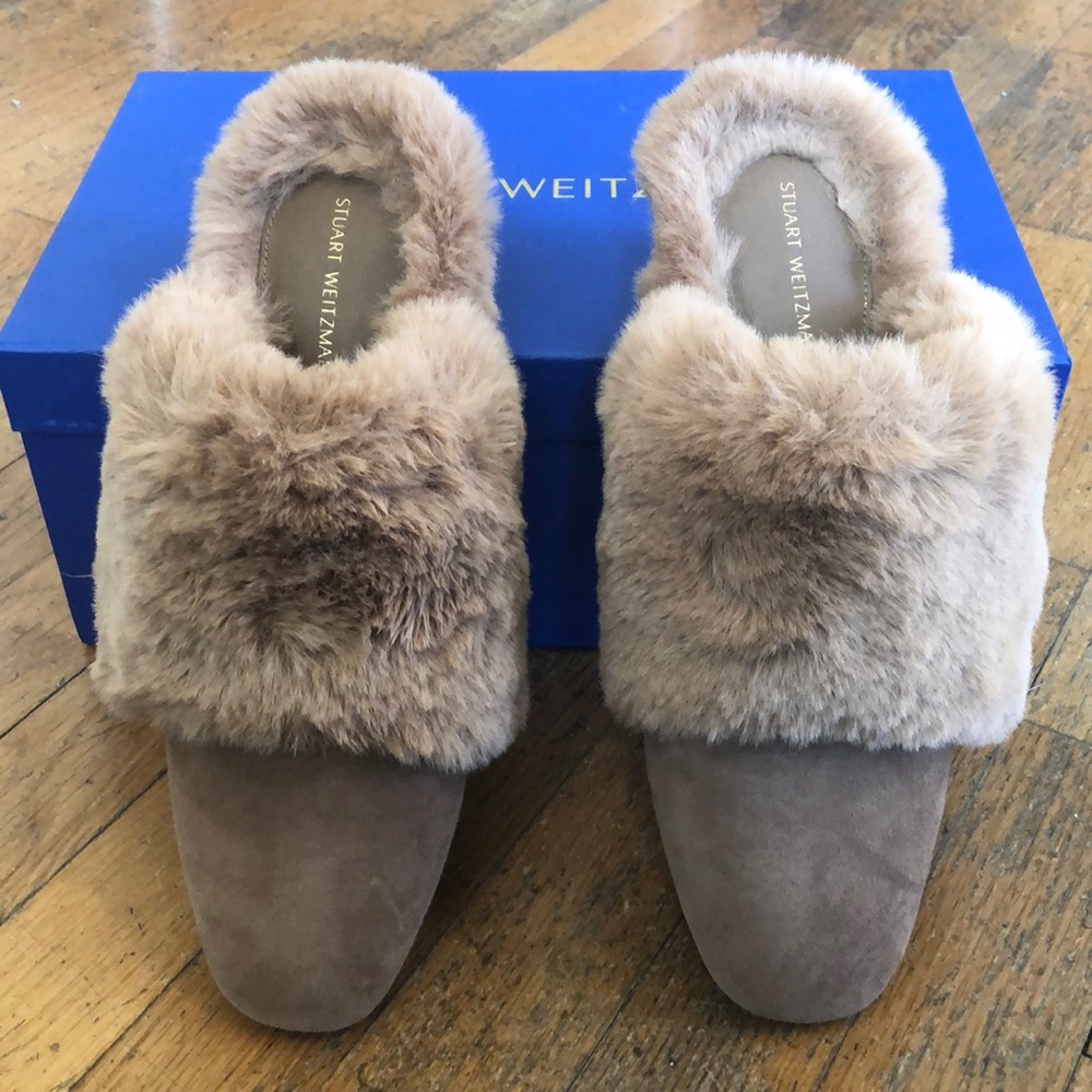 Stuart Weitzman brand new mules!!